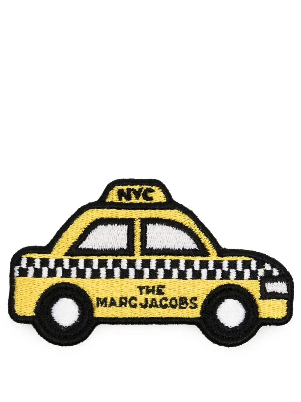 

Marc Jacobs parche taxi con aplique retro bordado - Amarillo