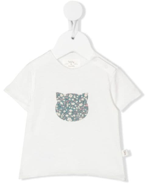 TEDDY & MINOU フローラル Tシャツ