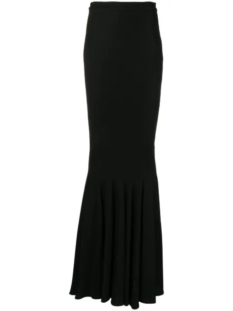 Zuhair Murad stretch-jersey long mermaid skirt
