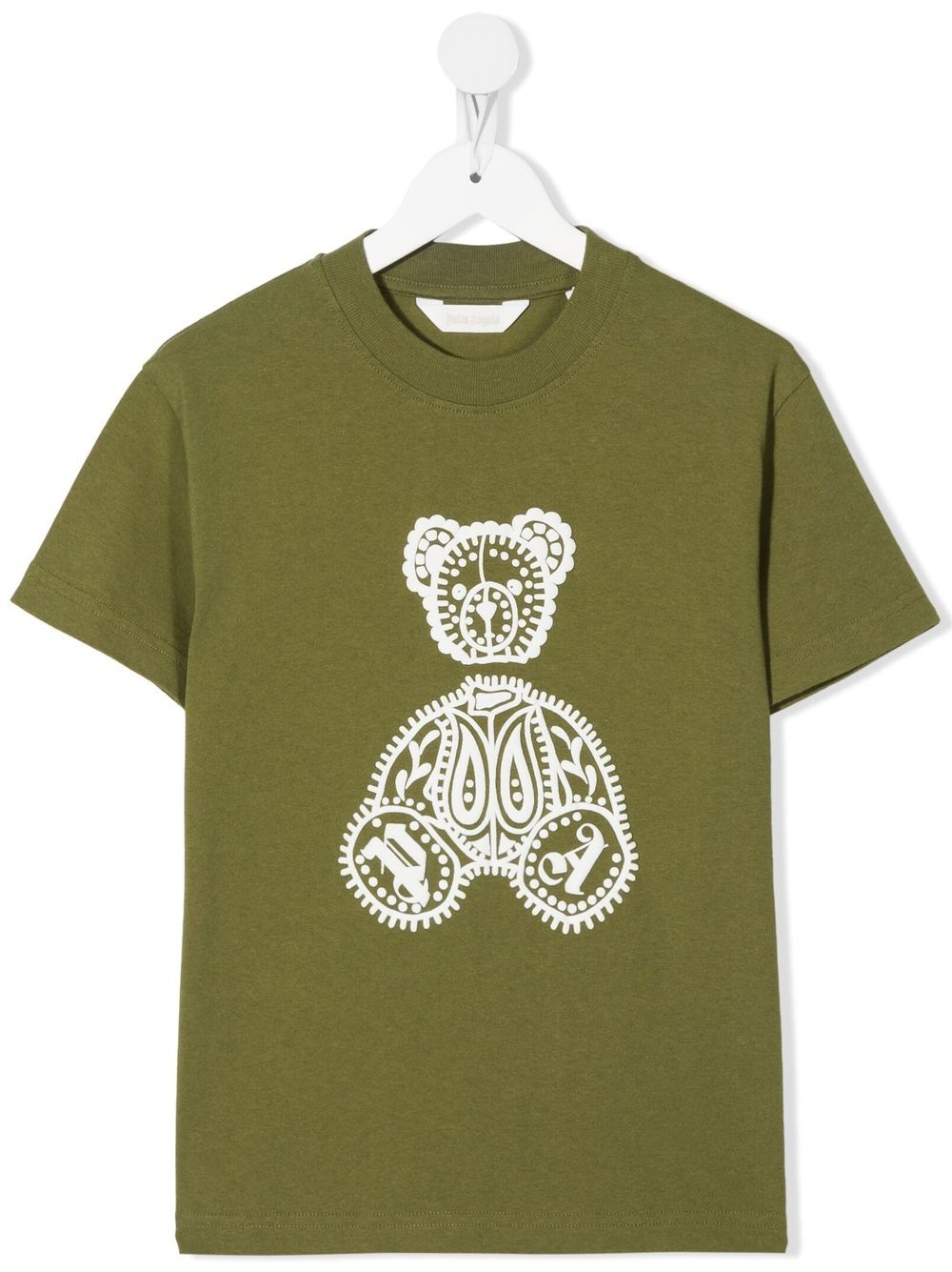 Palm Angels Bear-print T-shirt In 绿色