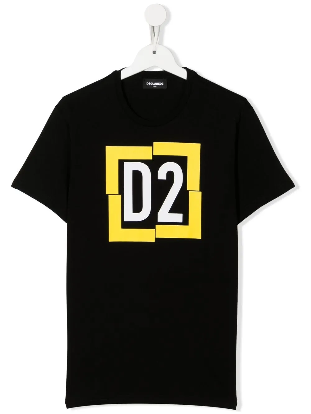 

Dsquared2 Kids playera con logo estampado - Negro