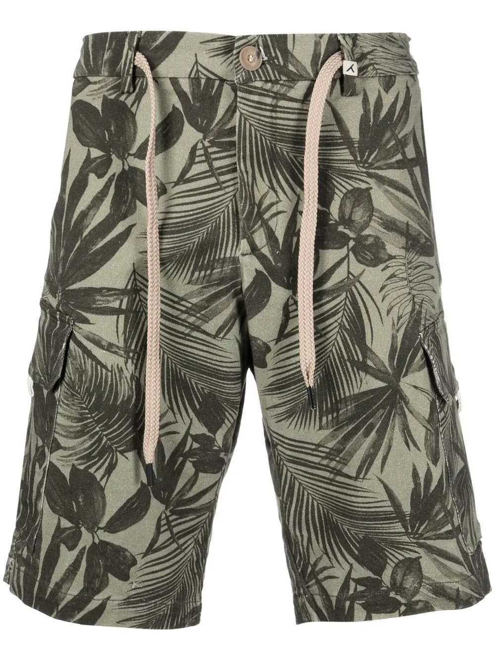 

Myths shorts cargo con estampado militar - Verde