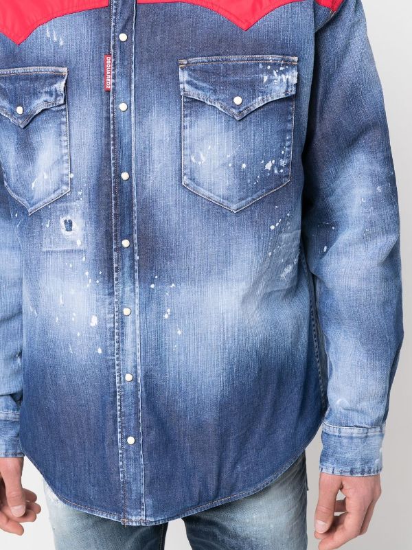 Dsquared hot sale jacket denim