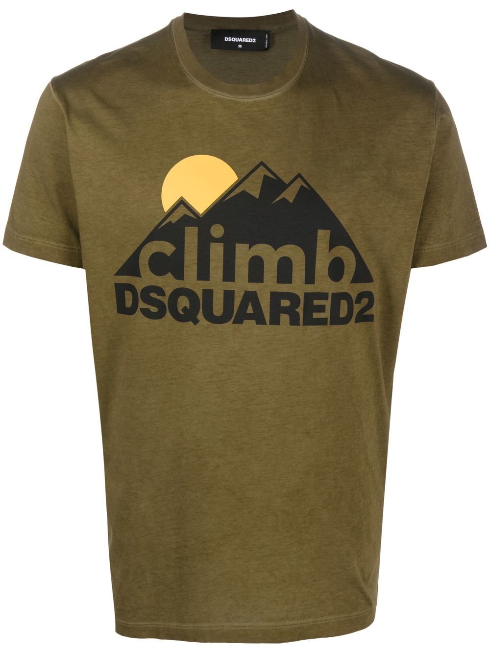 

Dsquared2 playera Climb con logo estampado - Verde