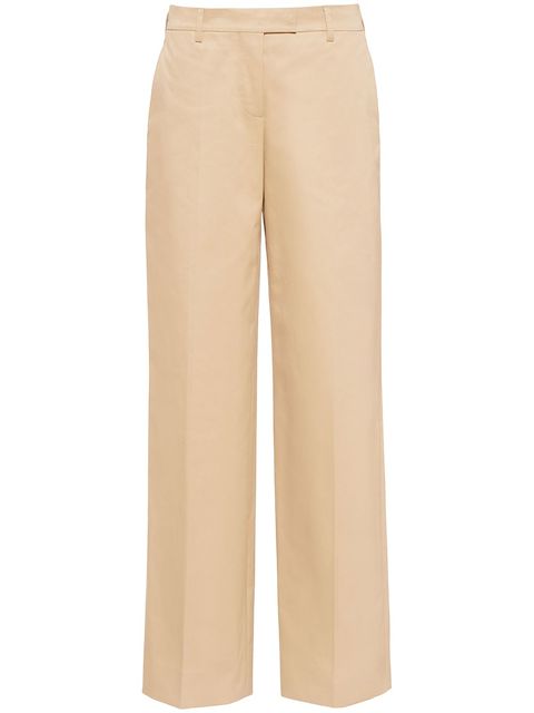 Miu Miu Pantaloni dritti con vita media