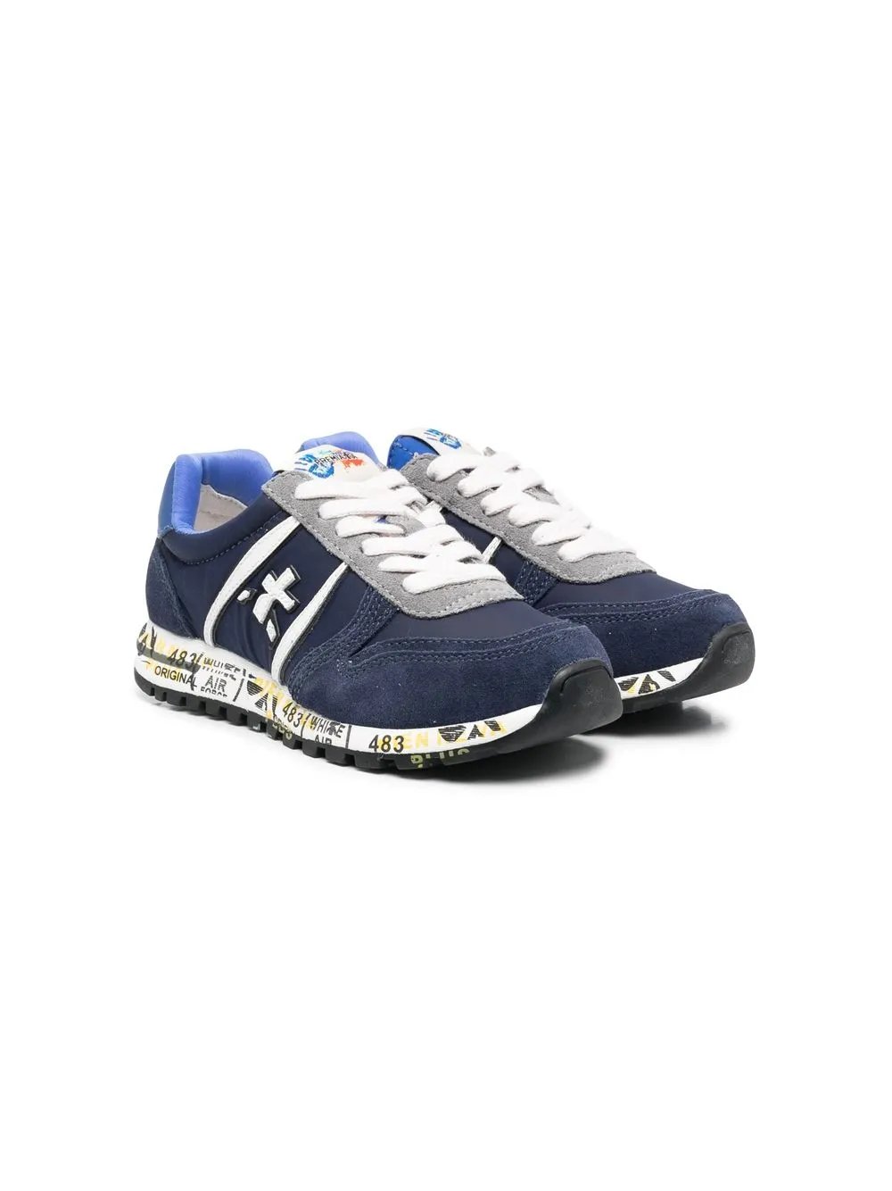 

Premiata Kids low-top sneakers - Blue