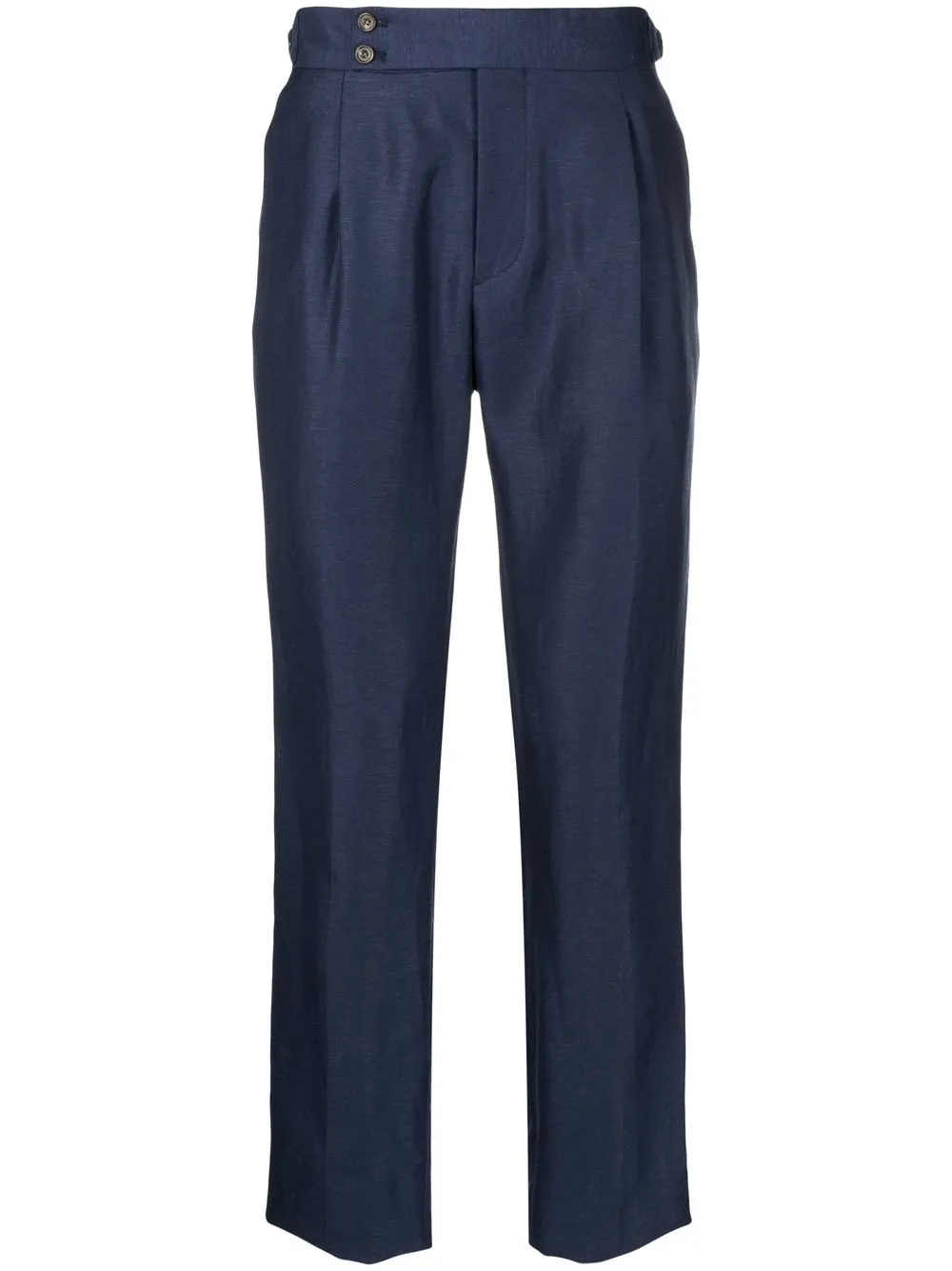 

Man On The Boon. pantalones tapered con detalles de pinzas - Azul