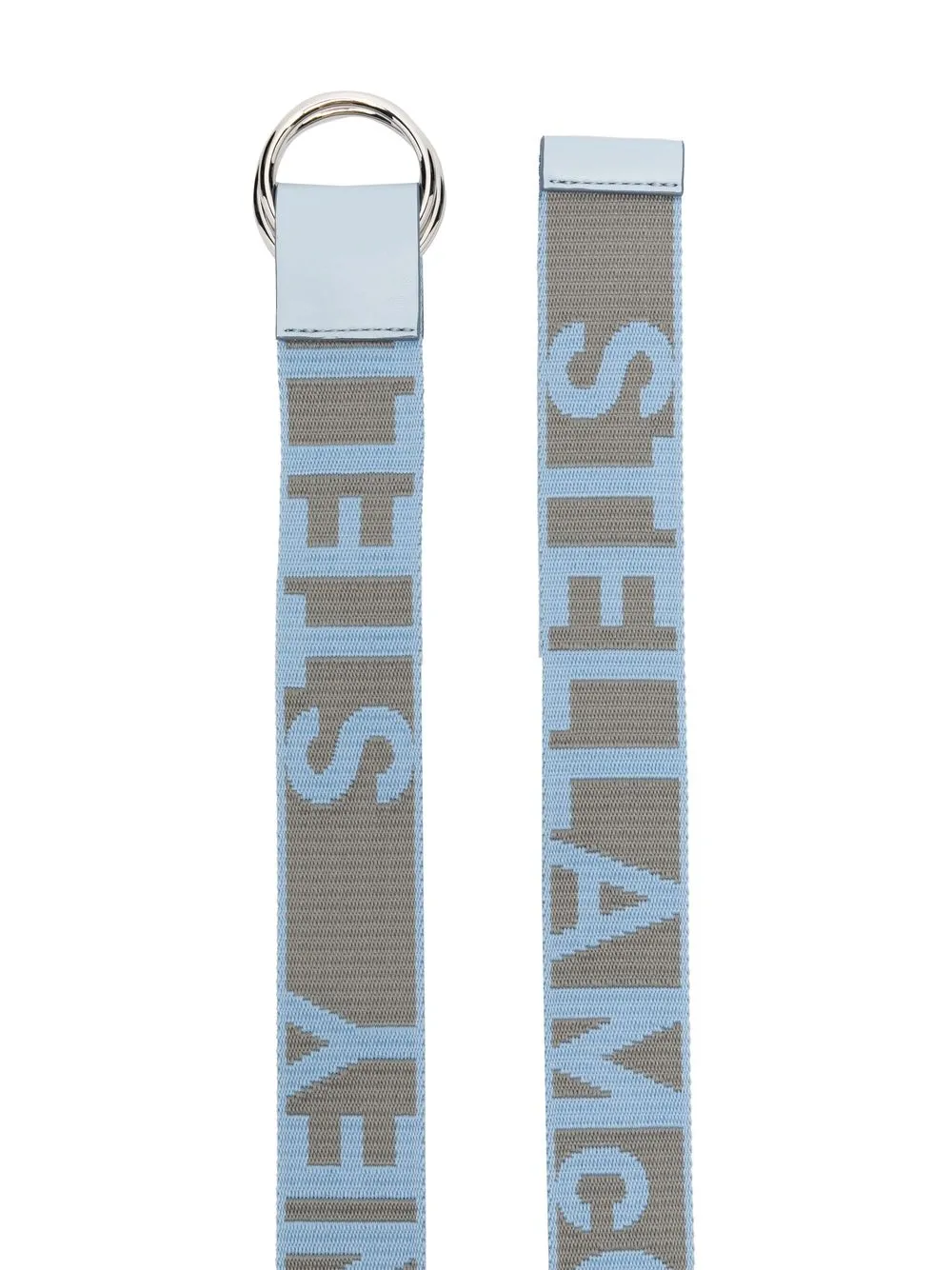 Stella McCartney Riem met logo - Blauw