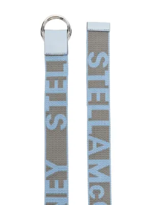 未使用 ステラマッカートニー ベルト 金金具 ゴールド金具 ロゴ 紺 青 未使用 ステラマッカートニー ベルト 金金具 ゴールド金具 ロゴ