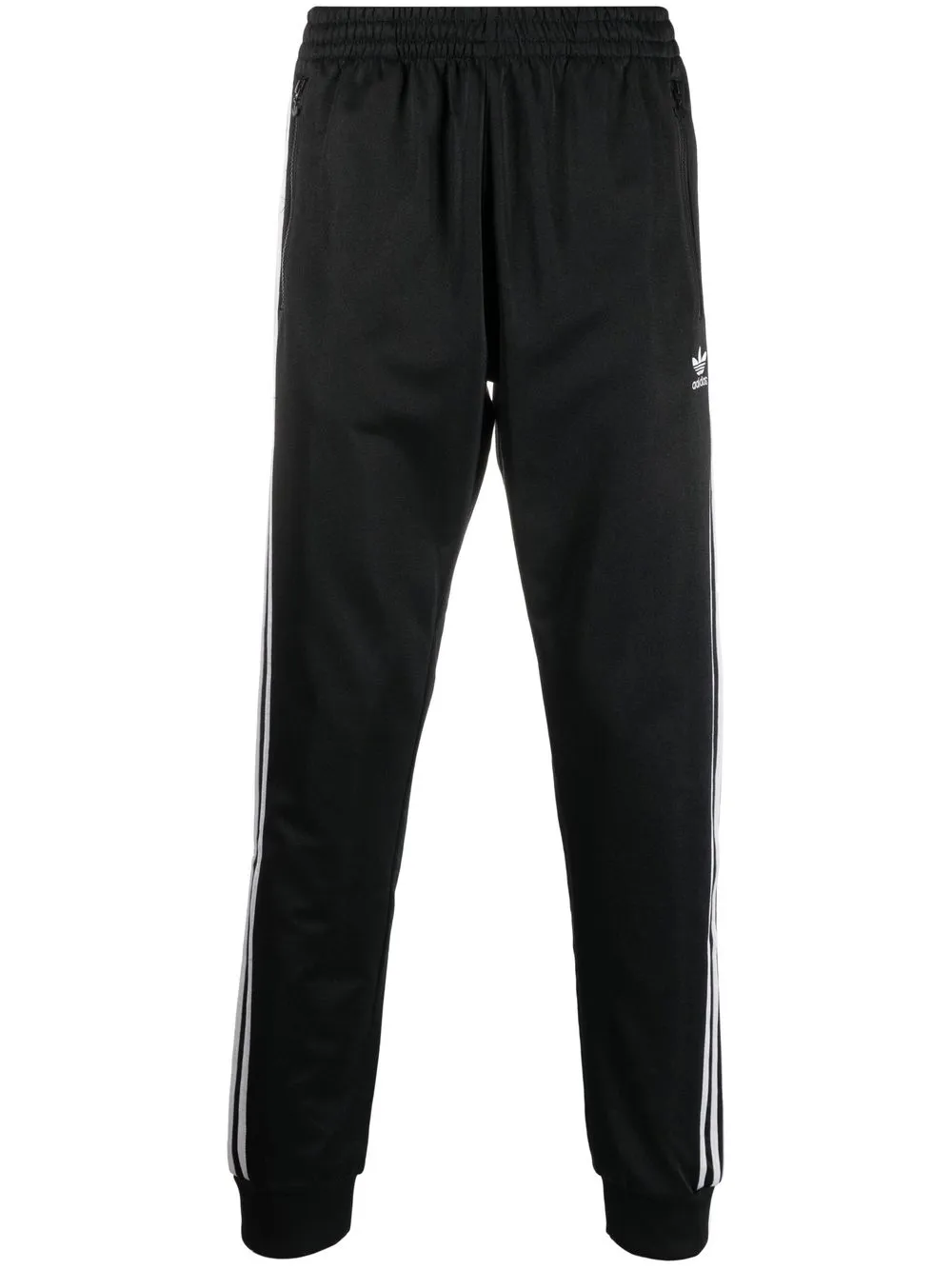 

adidas pants con logo bordado - Negro