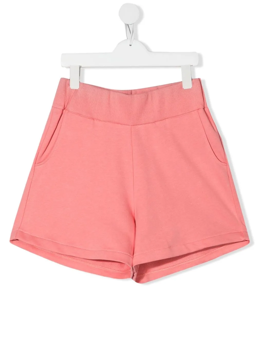 

Balmain Kids shorts deportivos con logo estampado - Rosado