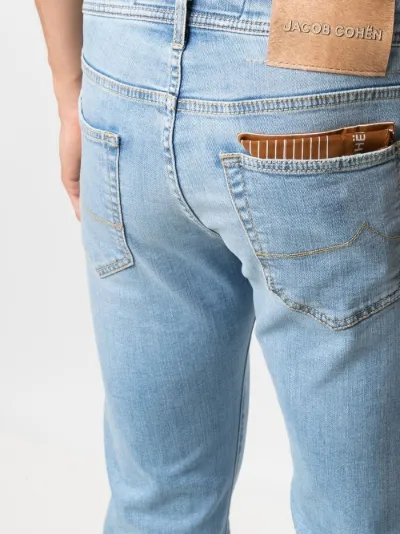 slim-cut denim jeans | Jacob Cohen 