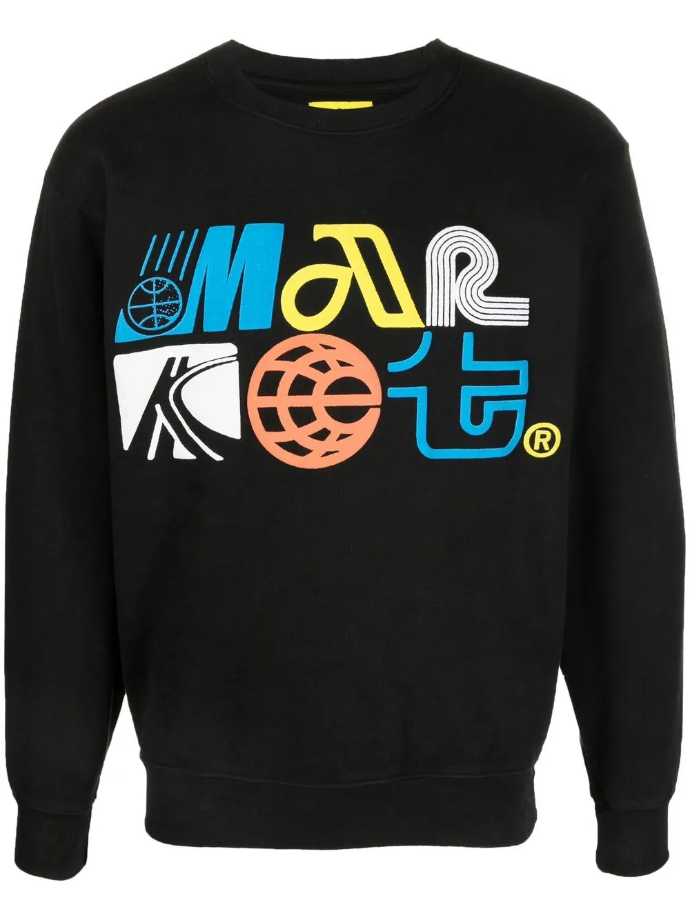 

MARKET sudadera con logo estampado - Negro