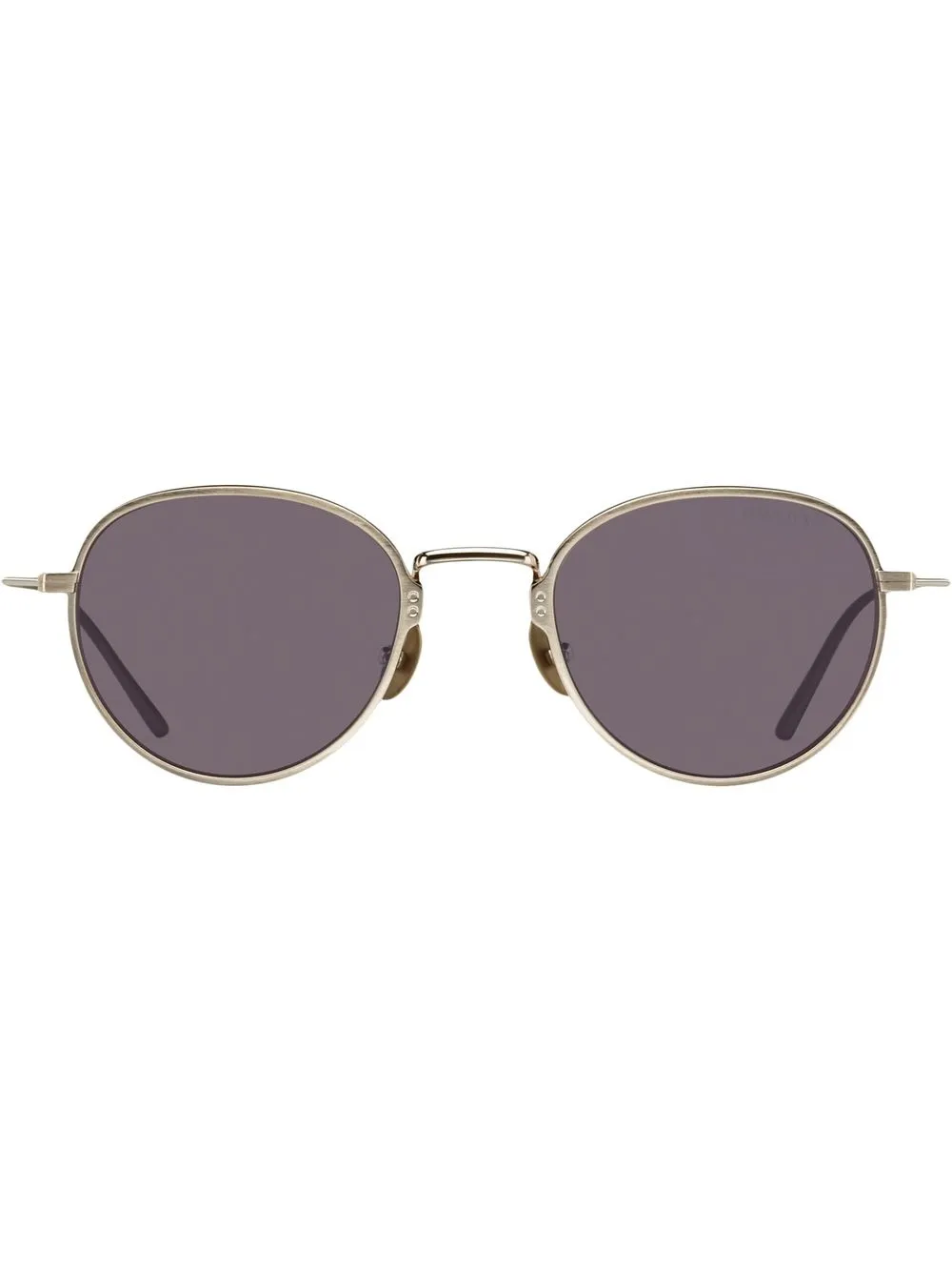 

Prada Eyewear lentes de sol con armazón redonda - Gris