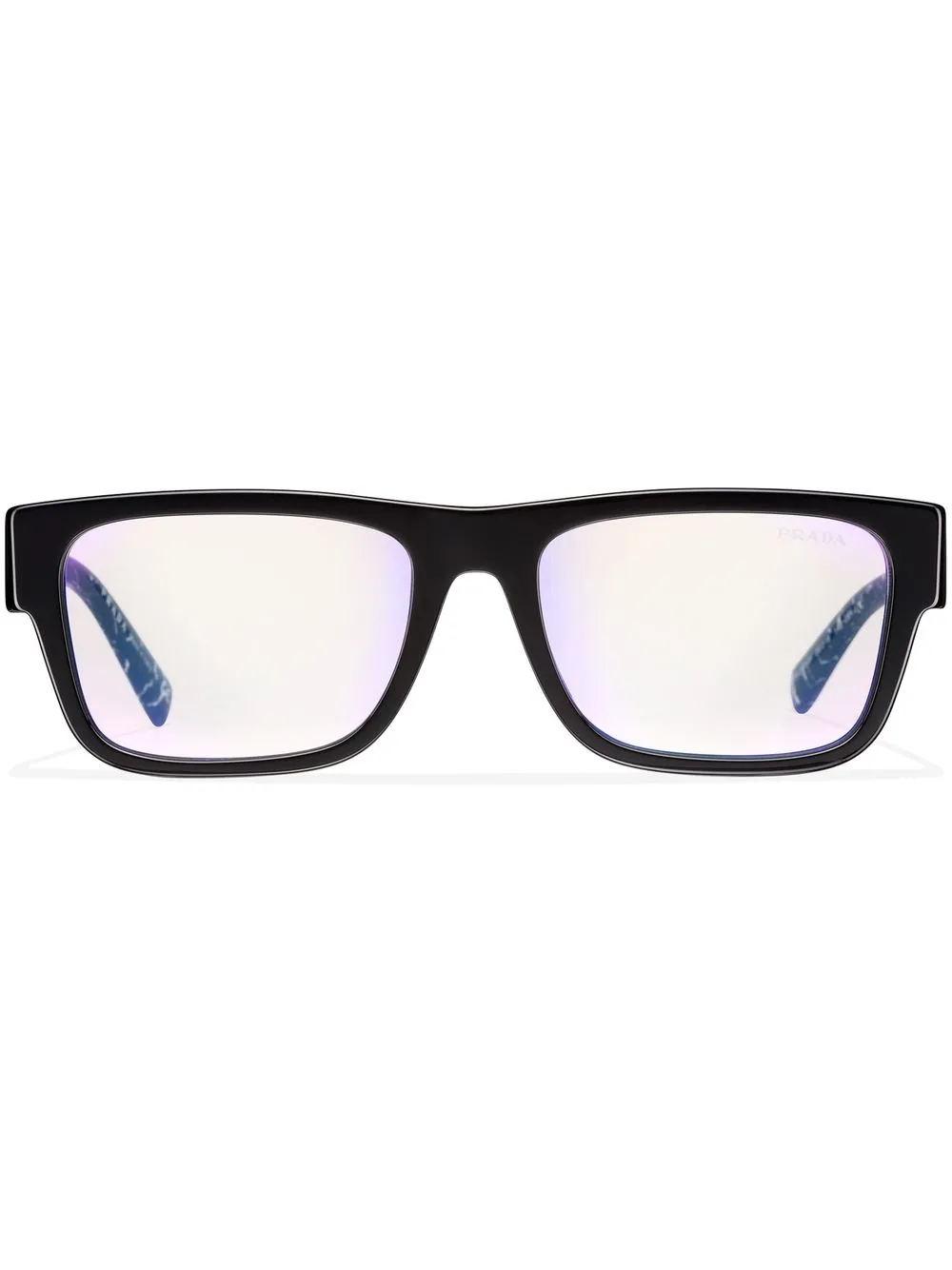 

Prada Eyewear rectangle-frame glasses - Blue