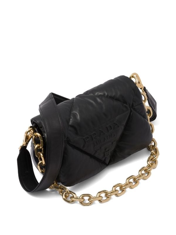 Opal Quilted Nappa Leather Shoulder Bag