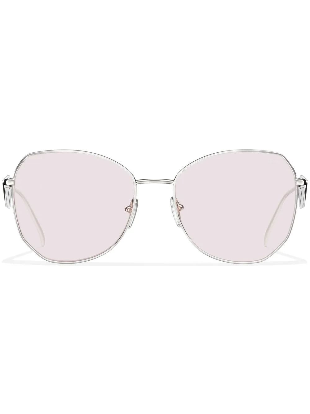 

Prada Eyewear lentes de sol con lentes con cambio de color - Plateado