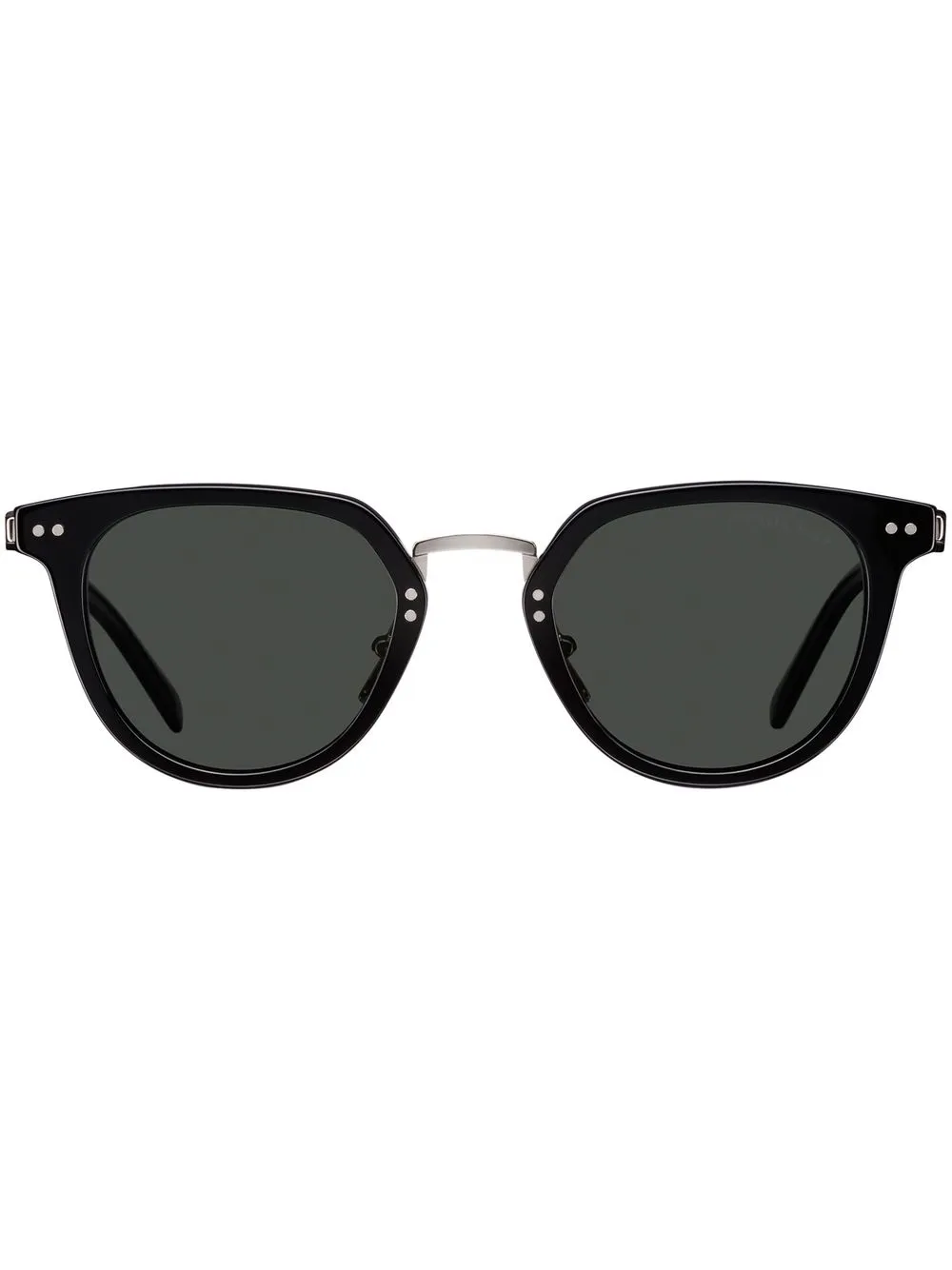 Prada Eyewear ラウンドフレーム サングラス - Farfetch