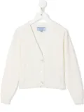 MIMI cable-knit cardigan - White