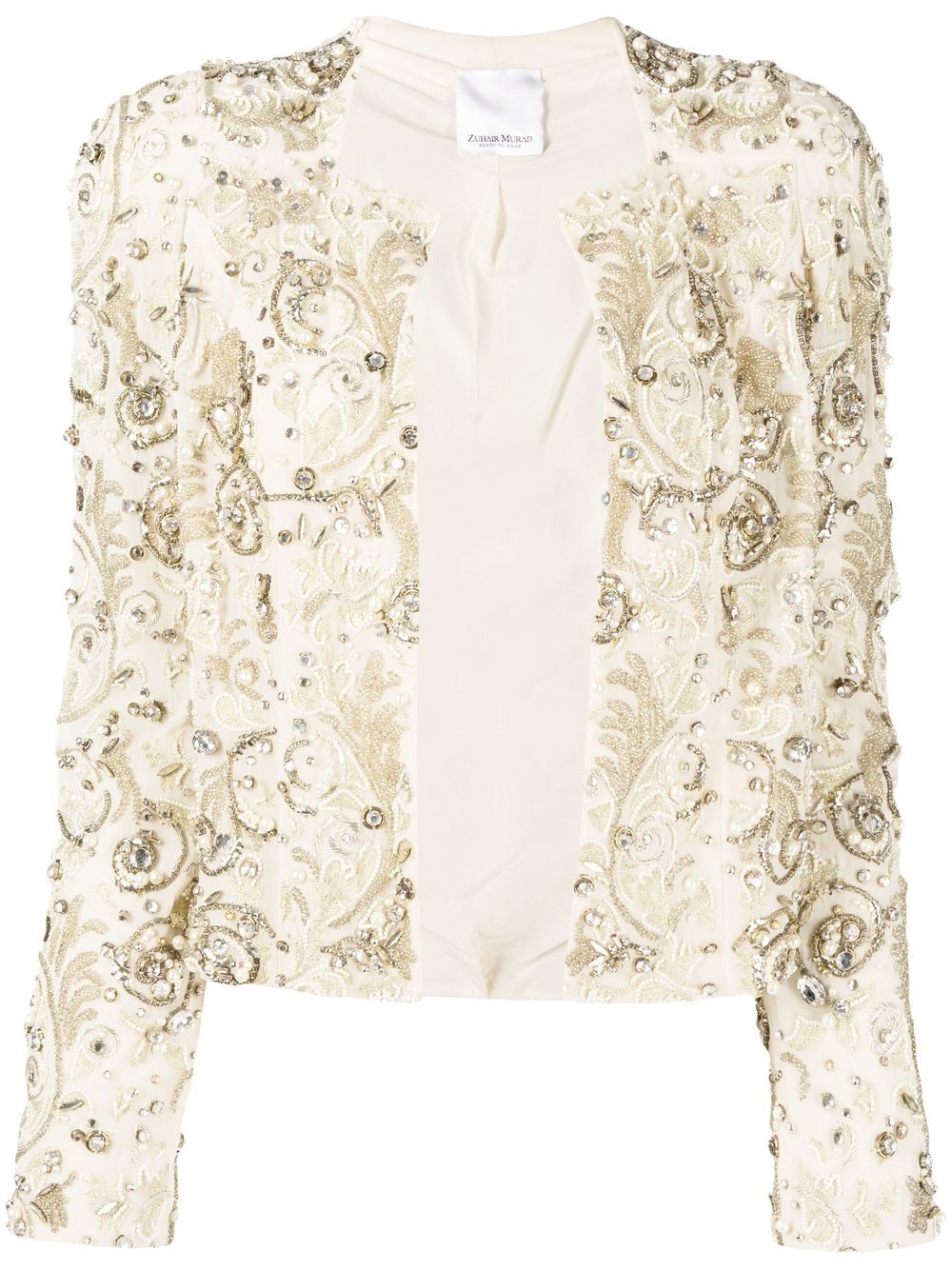 baroque-embellished cardigan