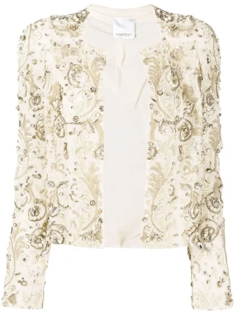 Zuhair Murad baroque-embellished cardigan