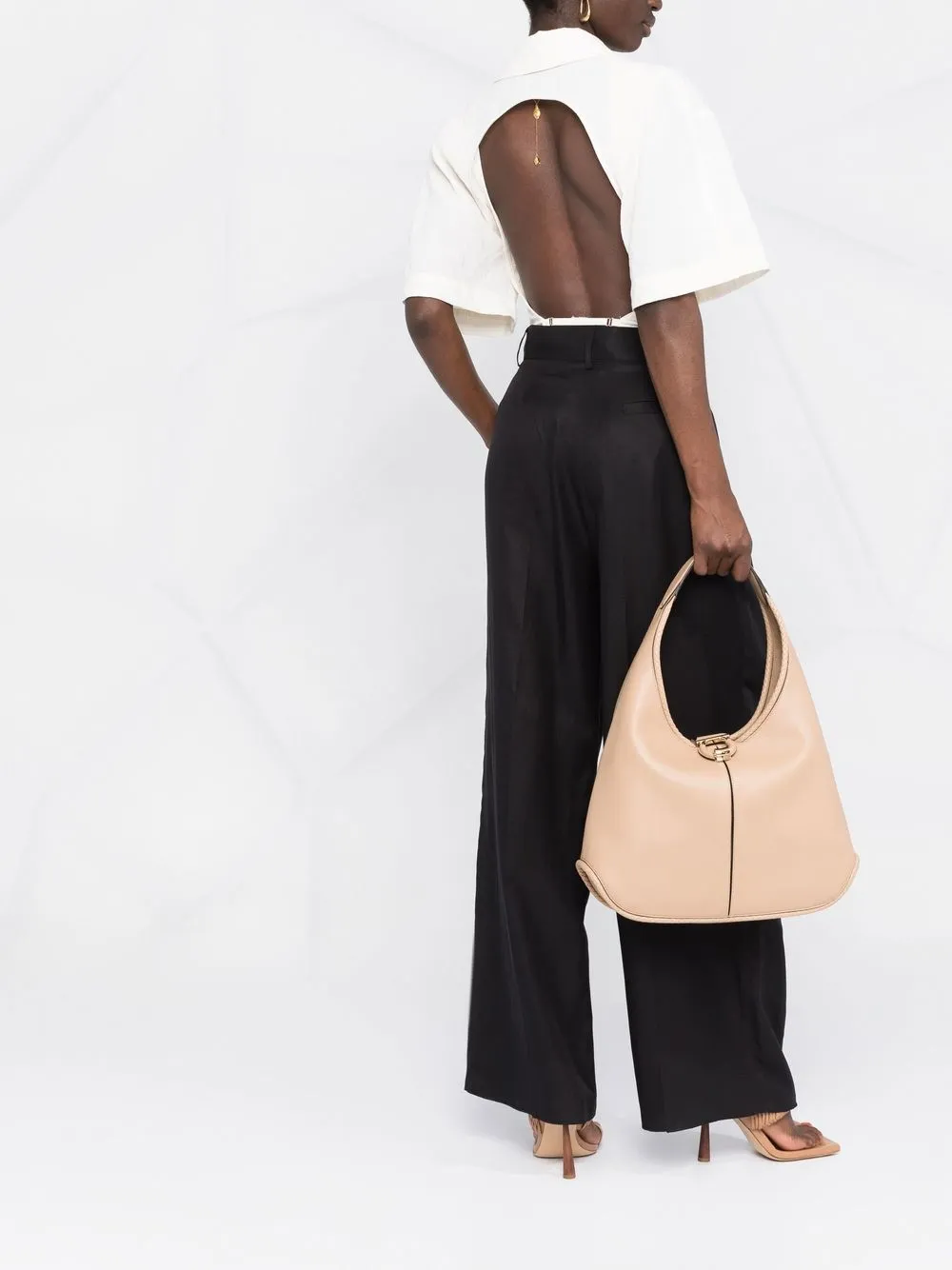 Ferragamo Gancini Hobo Shoulder Bag Farfetch