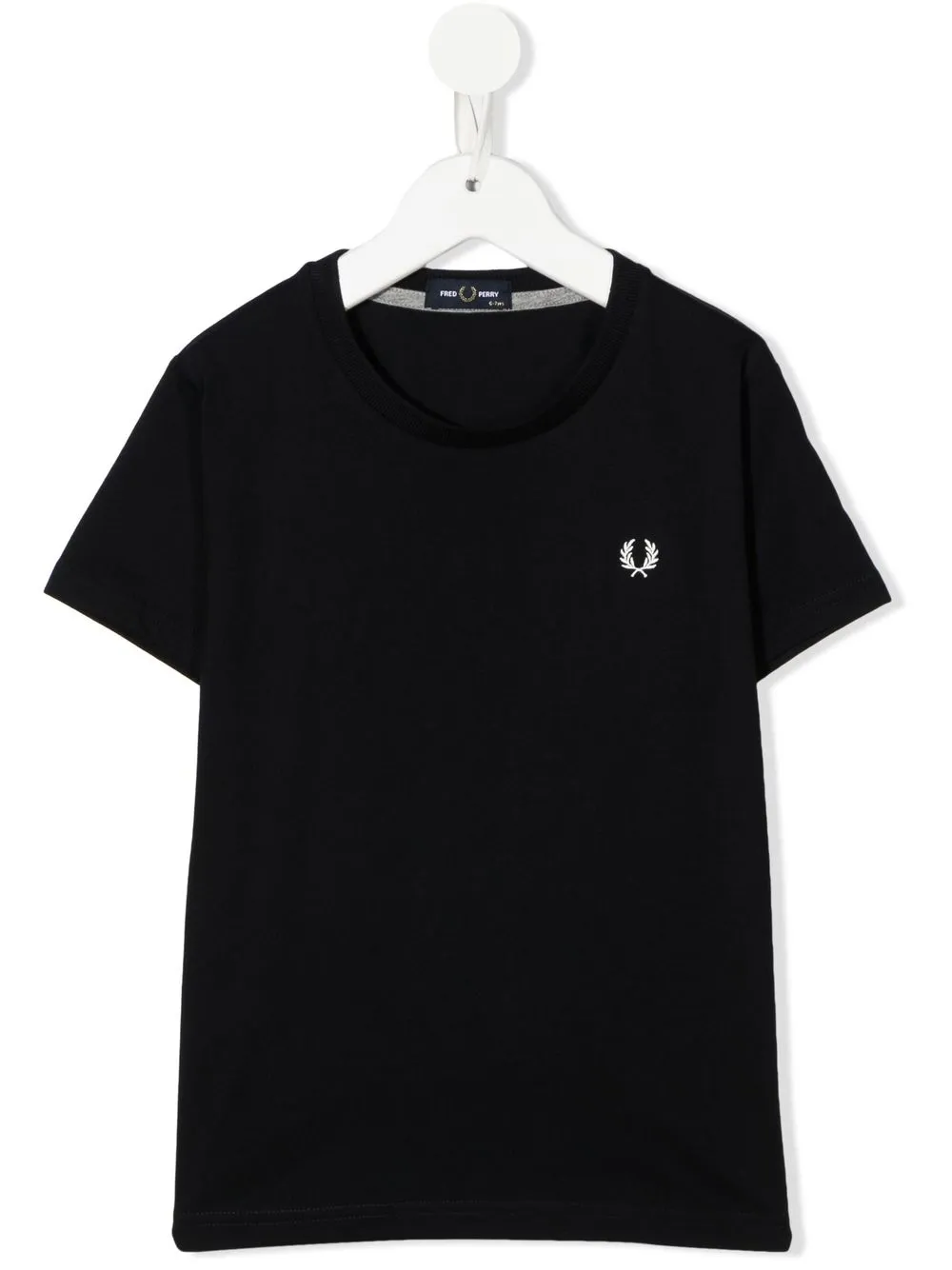 

Fred Perry Kids playera con logo bordado - Azul