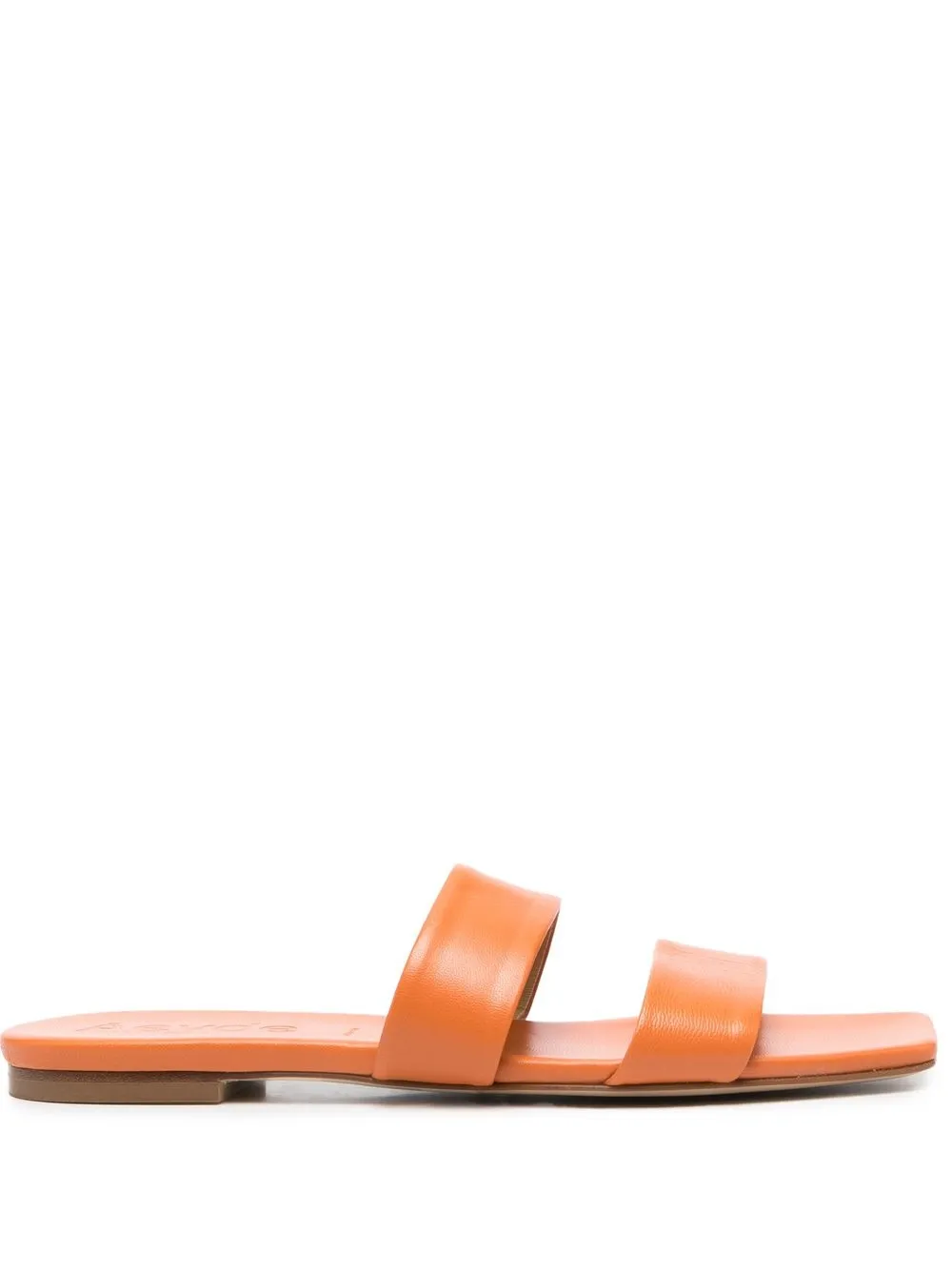 

Aeyde double-strap flat sandals - Orange