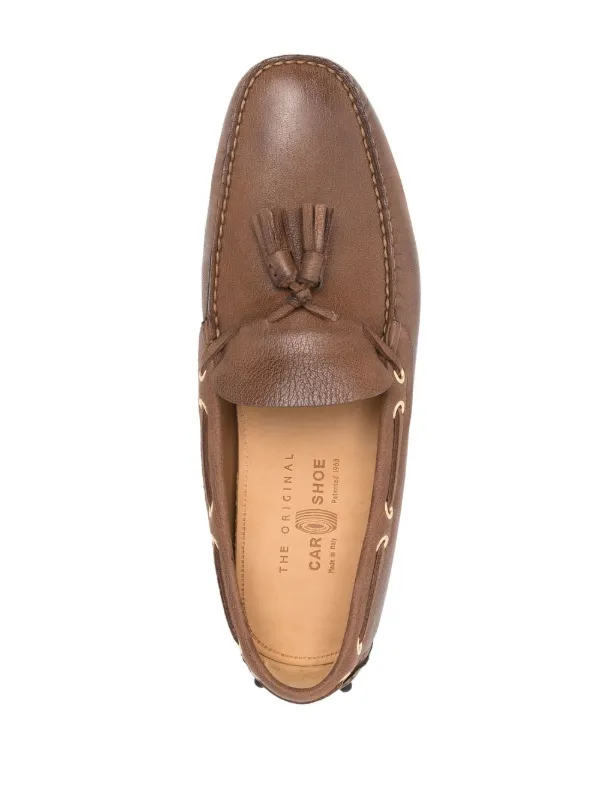 Car Shoe tassel detail Driving Shoes Farfetch