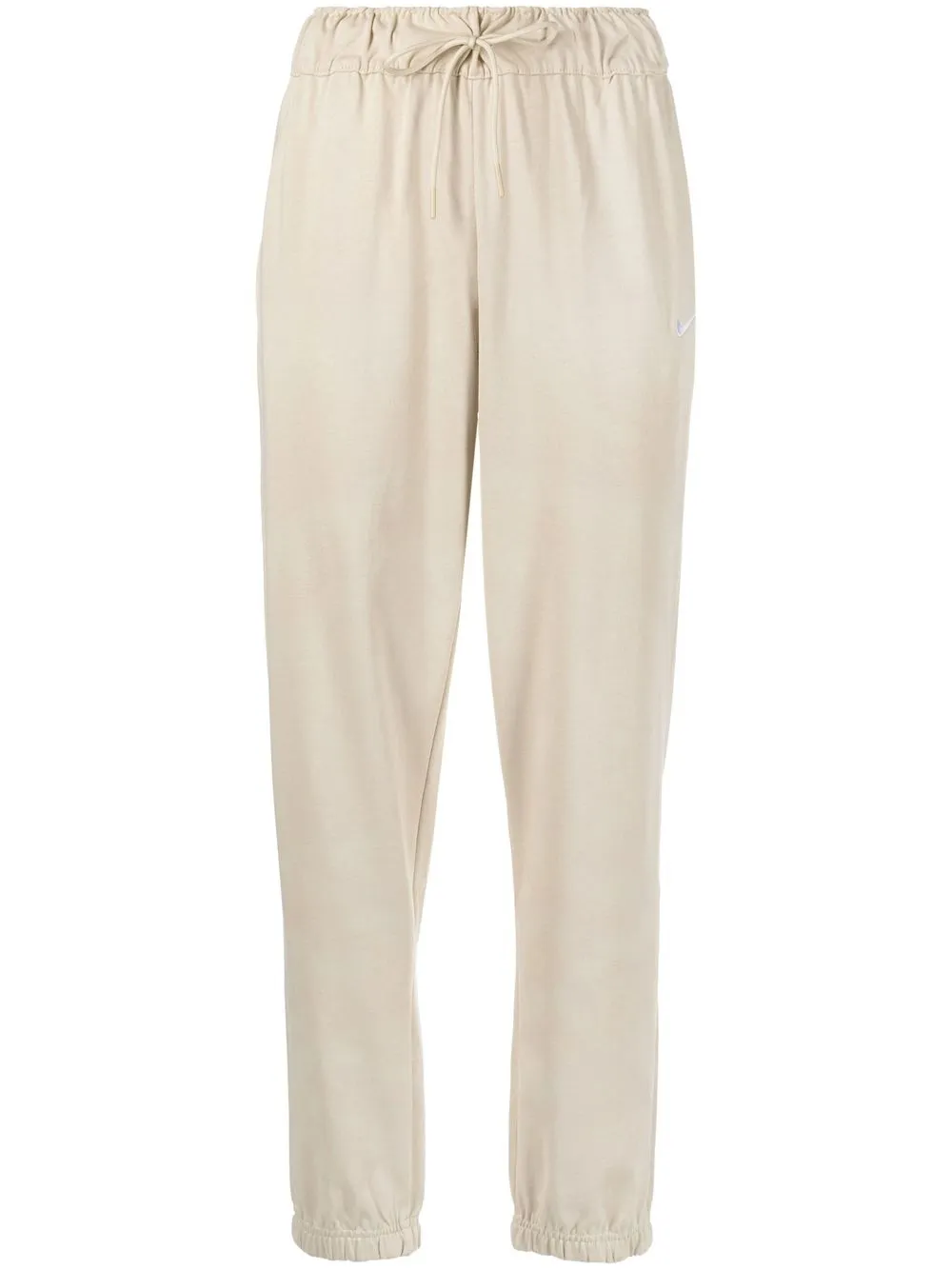

Nike embroidered logo track pants - Neutrals