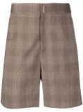 Givenchy plaid tailored shorts - Neutrals