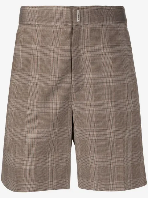 Givenchy short à carreaux