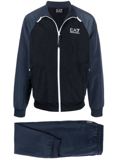 ea7 colour block tracksuit