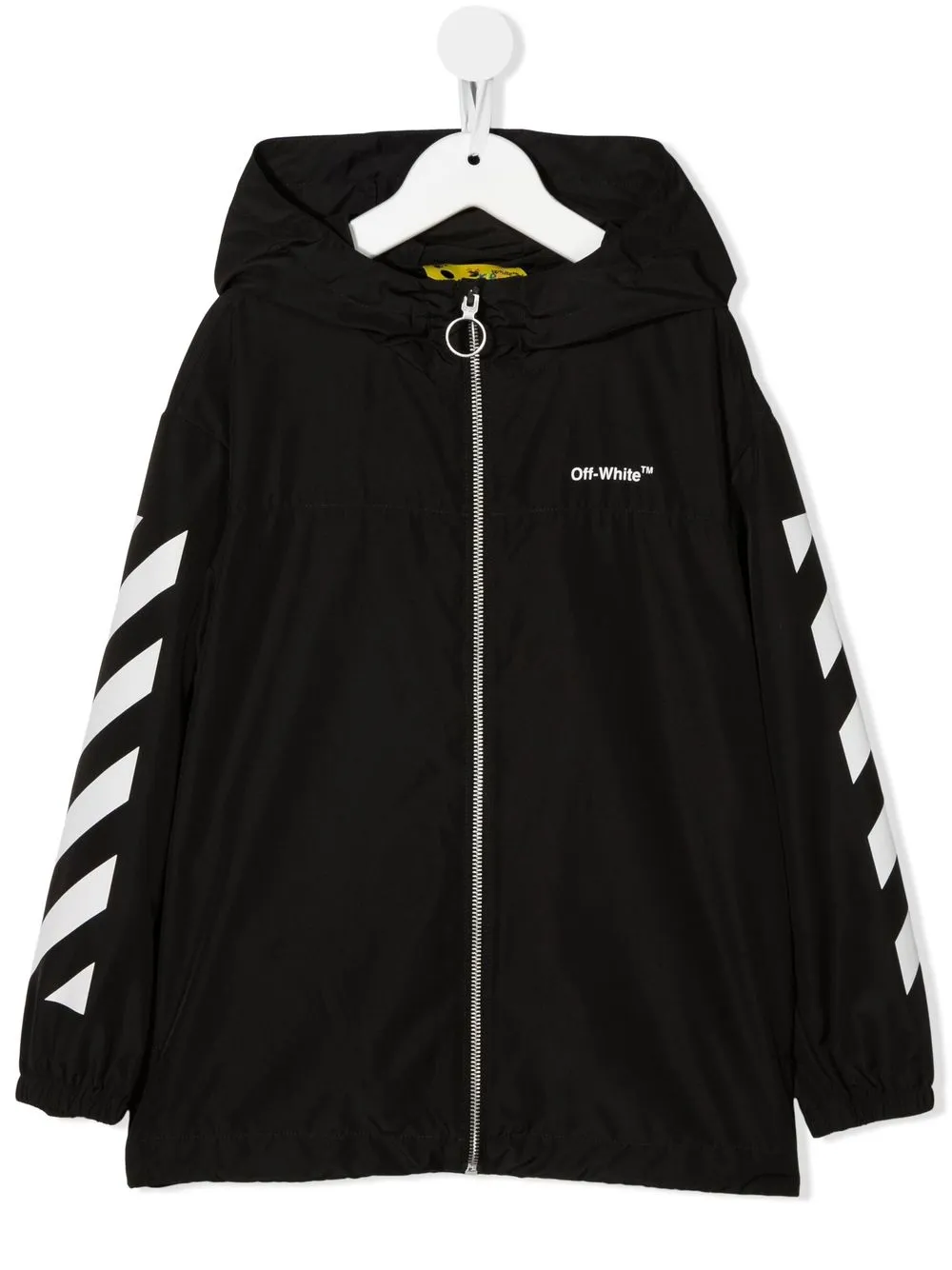 

Off-White Kids hoodie con logo estampado - Negro