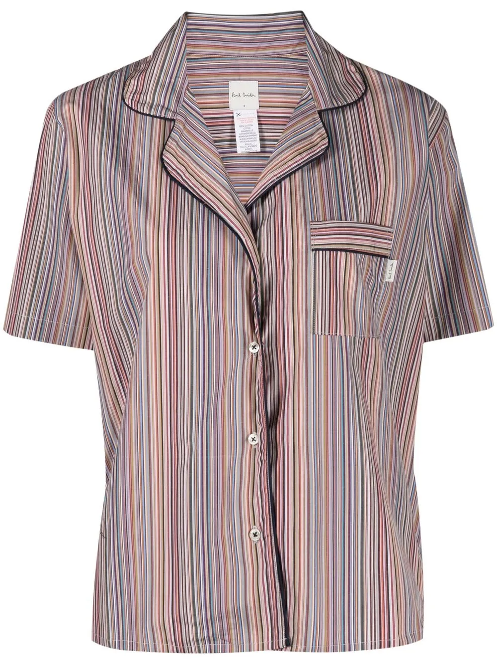 

Paul Smith stripe-print two-piece pajama set - Blue