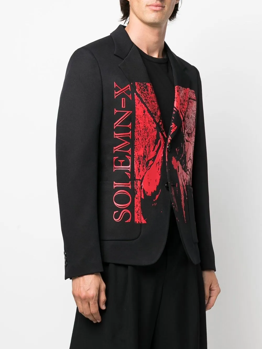 Raf Simons SolemnX Printed Blazer Farfetch