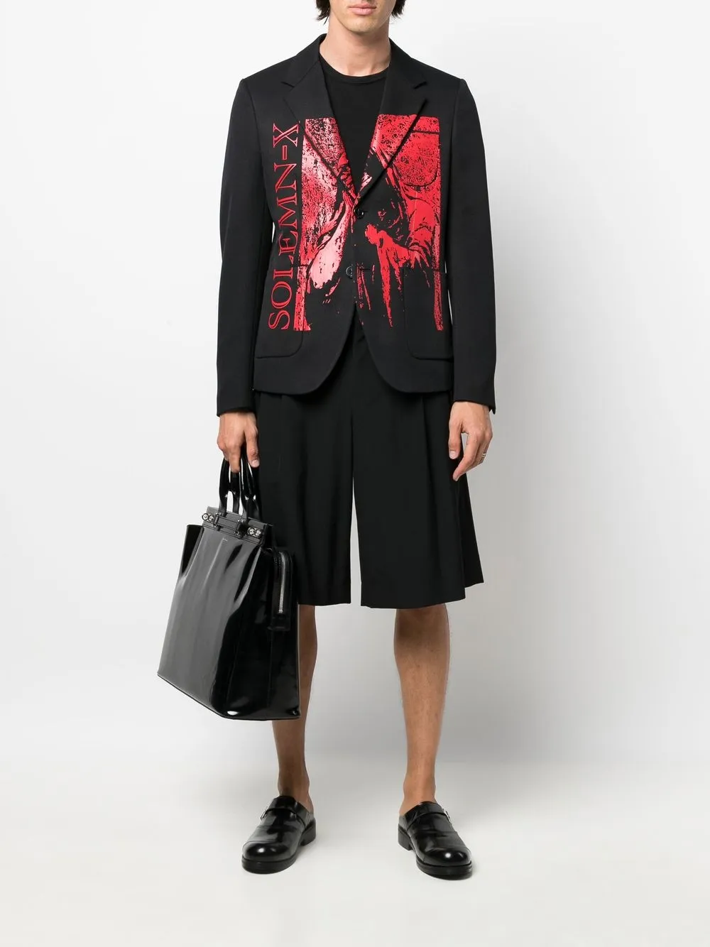 Raf Simons SolemnX Printed Blazer Farfetch