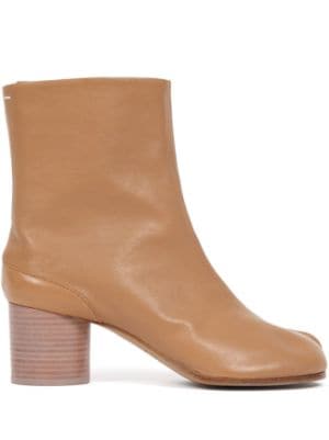 Louis Vuitton pre-owned Wooden Heel Ankle Boots - Farfetch