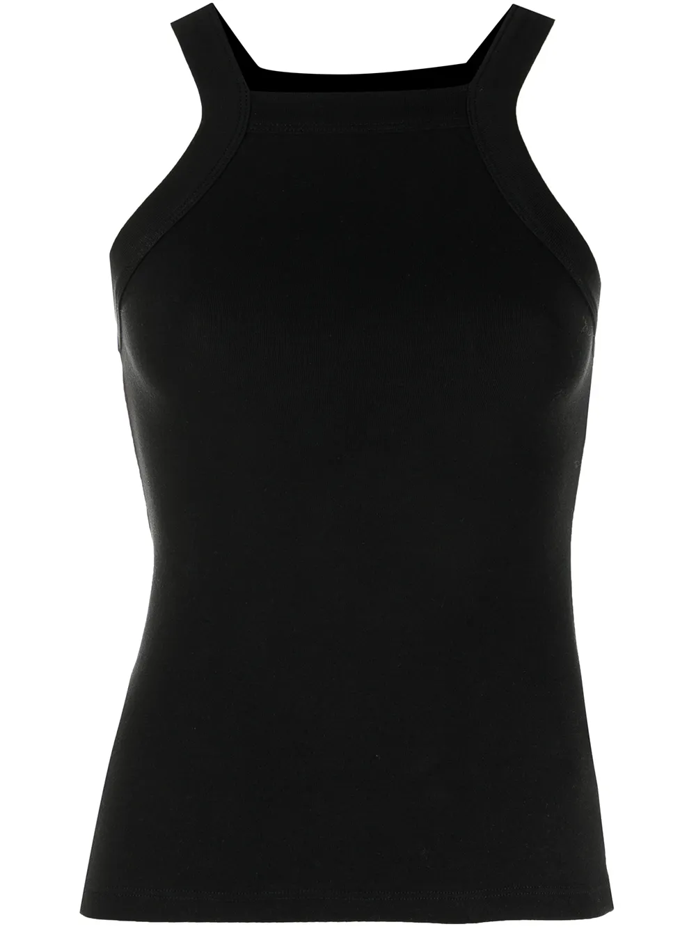 A.l.c Hannah Square-neck Tank Top In Black