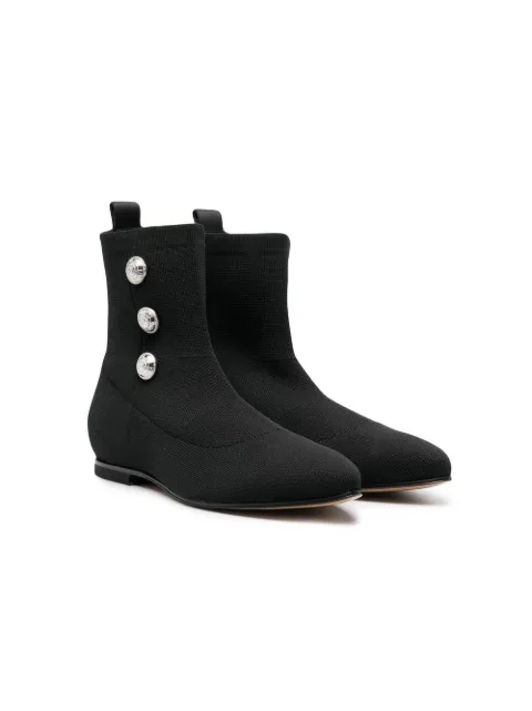 Balmain Kids بوت كاحل بأزرار