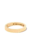 Le Gramme 18kt yellow gold Guilloche 4g ring