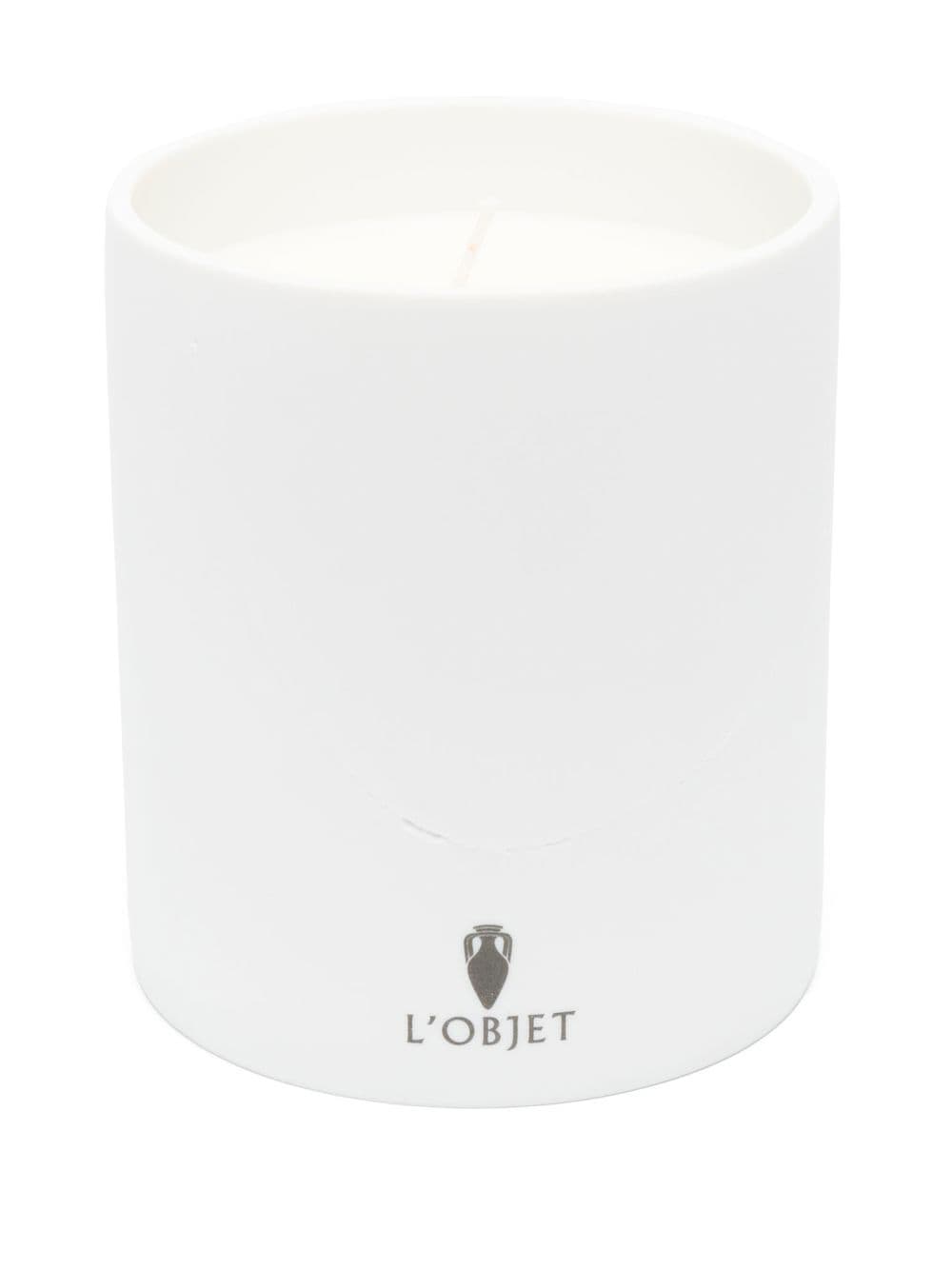 Shop L'objet Three Wick Candle In 白色