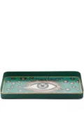 Les-Ottomans Eye iron tray - Green