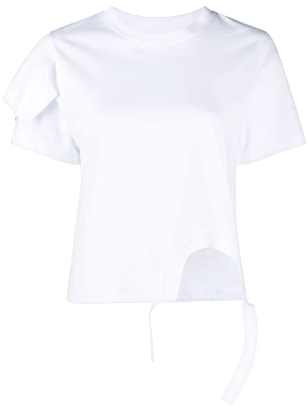 

Timothy Han / Edition deconstructed cotton T-shirt - White