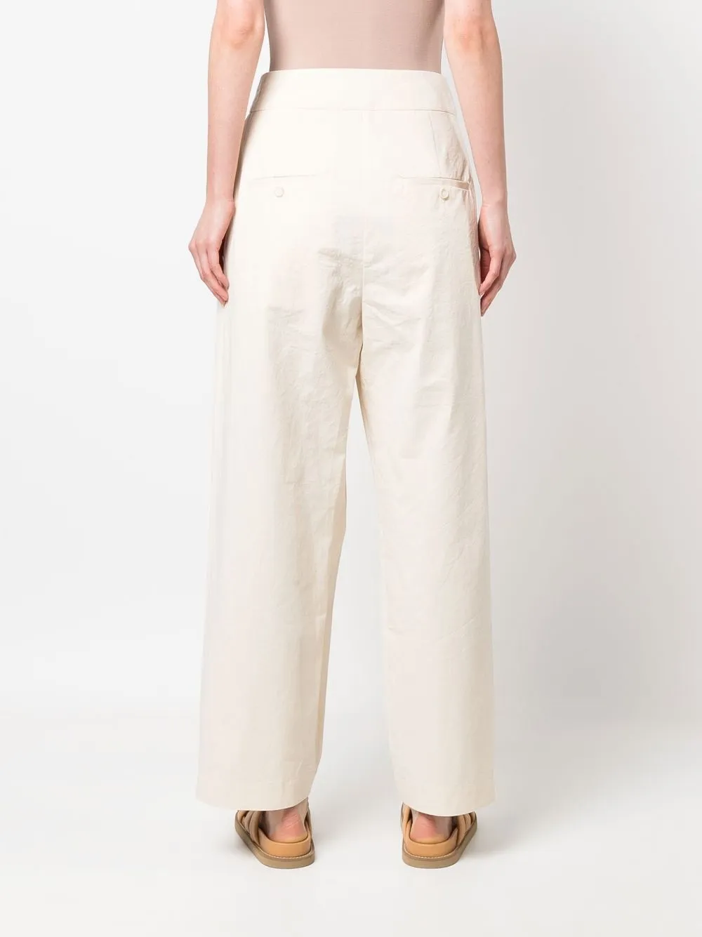 Uma Wang Linnen pantalon Beige