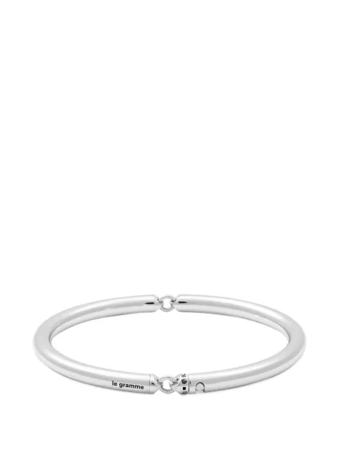 Le Gramme sterling silver 35g bracelet
