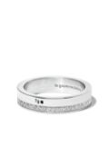 Le Gramme 7g diamond line polished band ring - Silver