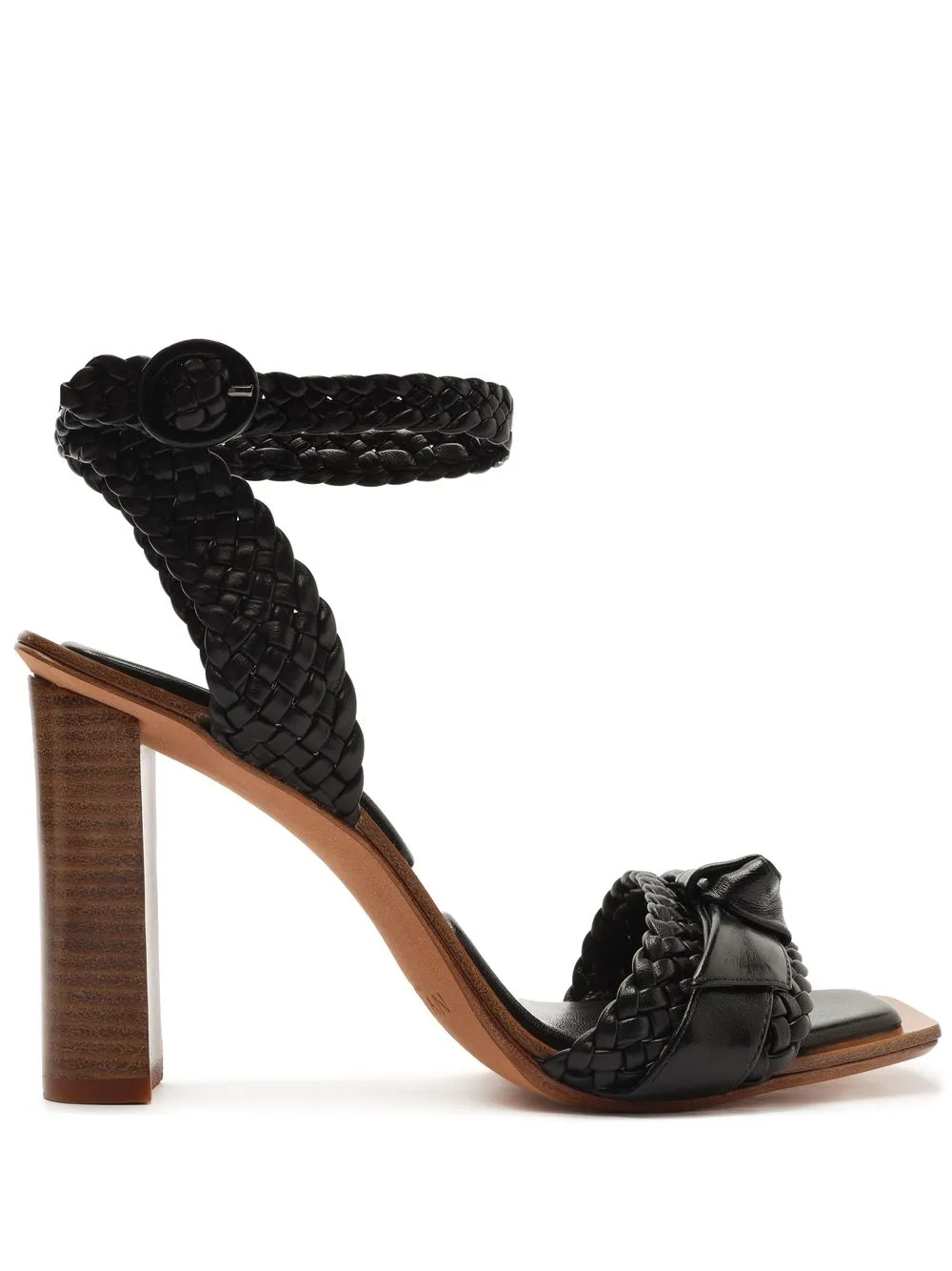 

Alexandre Birman sandalias Clarita con tacón cuadrado de 90mm - Negro