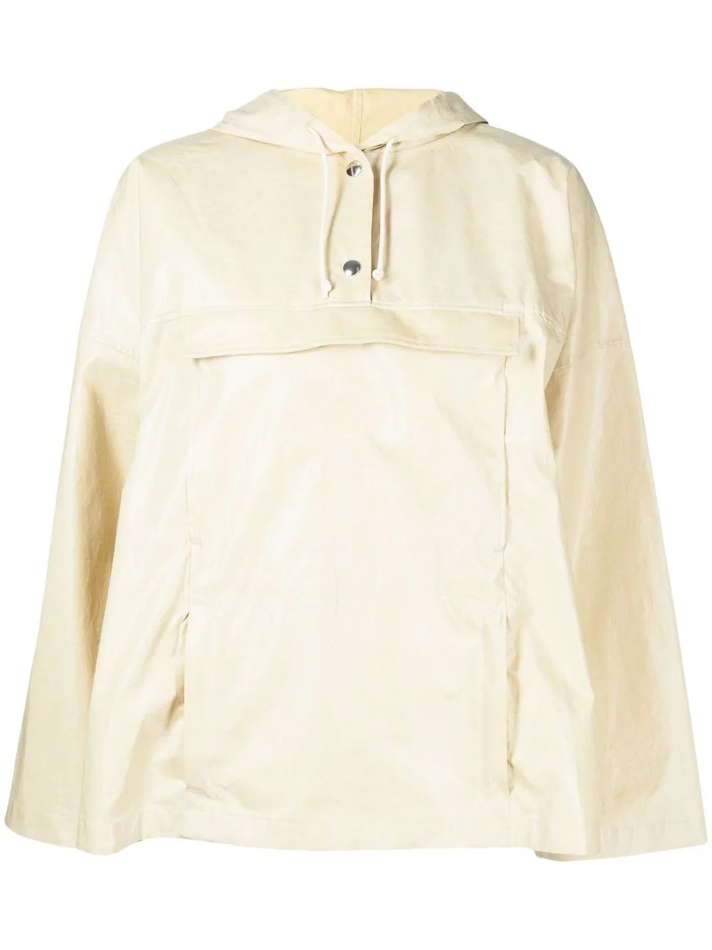 

Muller Of Yoshiokubo hooded long-sleeve windbreaker - Yellow