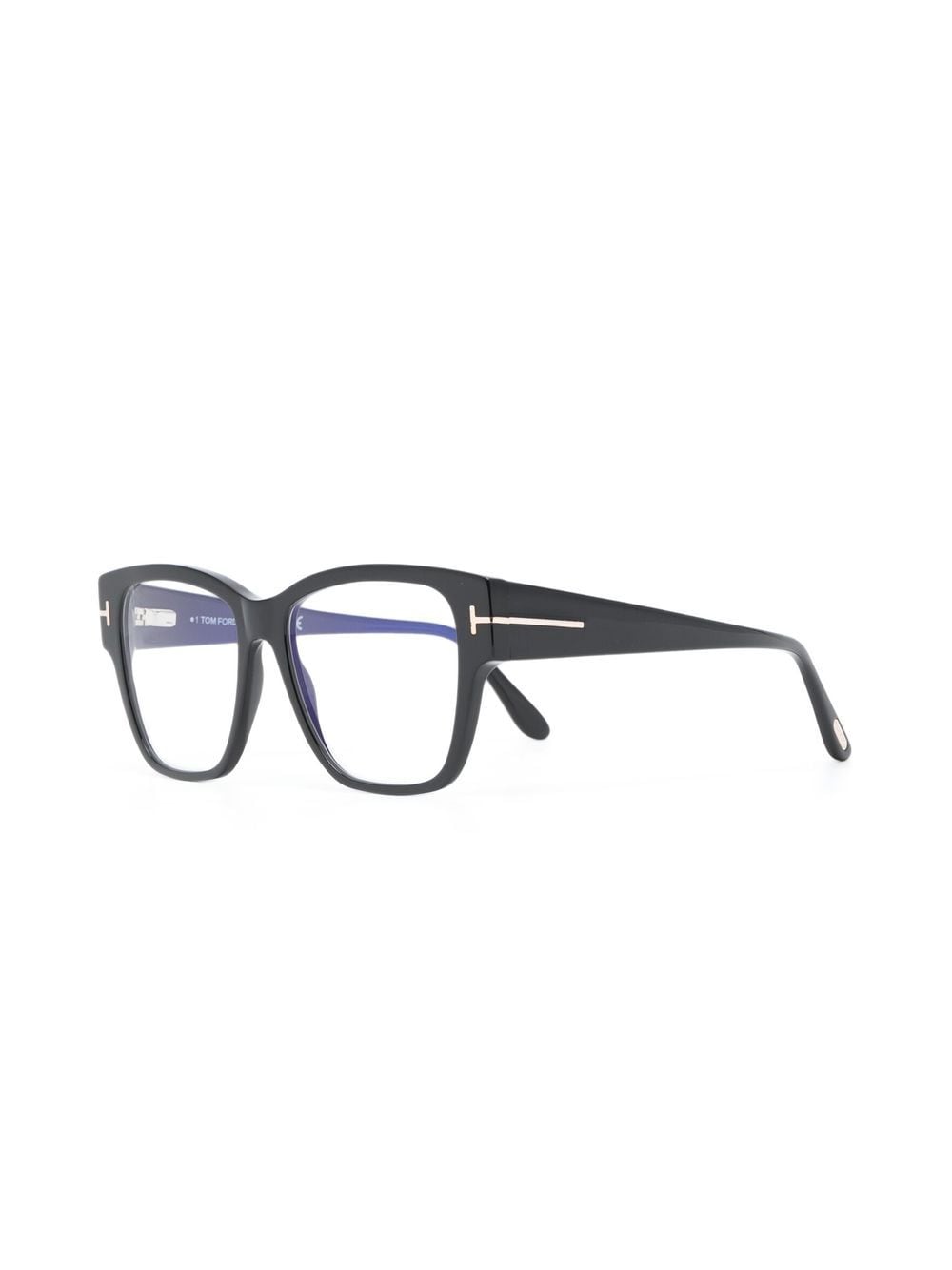 Shop Tom Ford Wayfarer-frame Glasses In Black